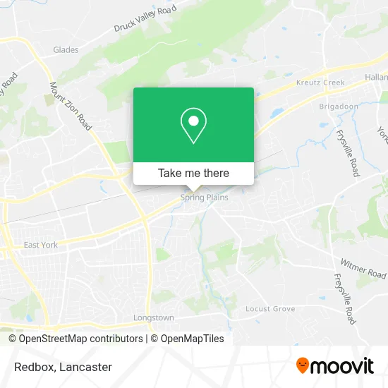 Redbox map