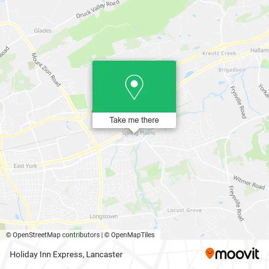 Holiday Inn Express map