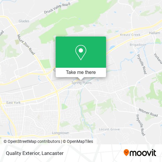 Mapa de Quality Exterior