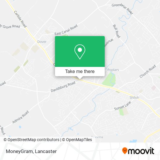 MoneyGram map