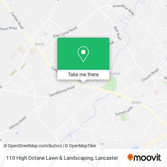 110 High Octane Lawn & Landscaping map