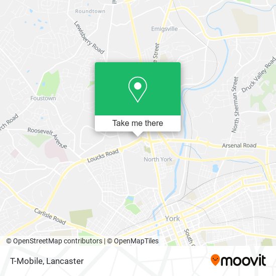 T-Mobile map