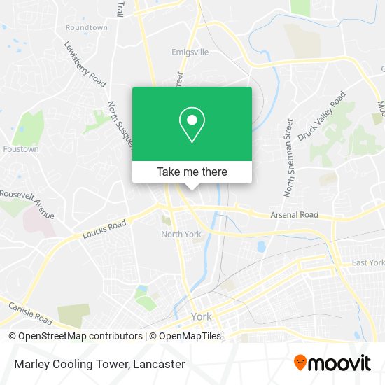 Marley Cooling Tower map