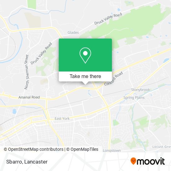 Mapa de Sbarro