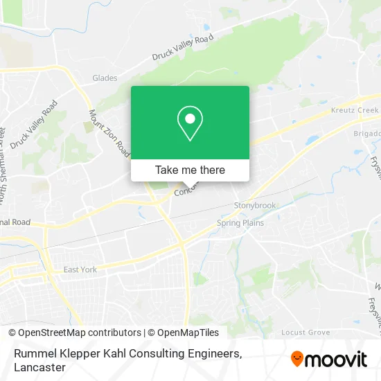Rummel Klepper Kahl Consulting Engineers map