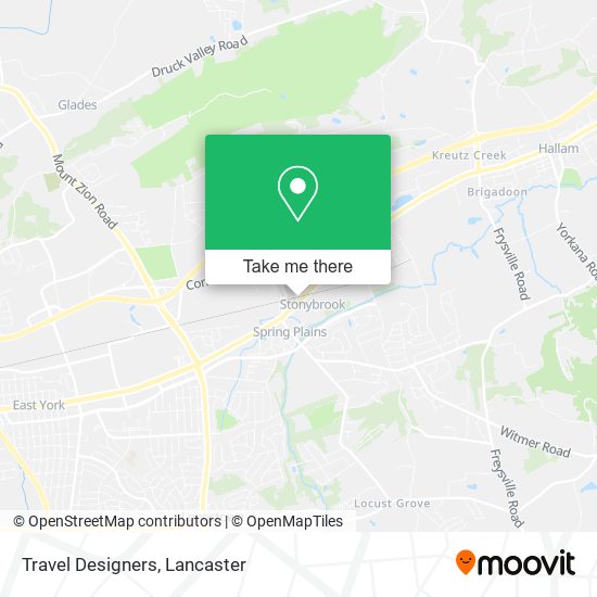 Mapa de Travel Designers