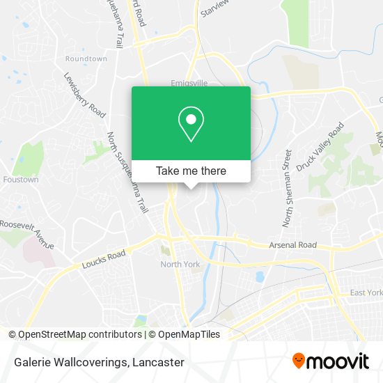 Galerie Wallcoverings map