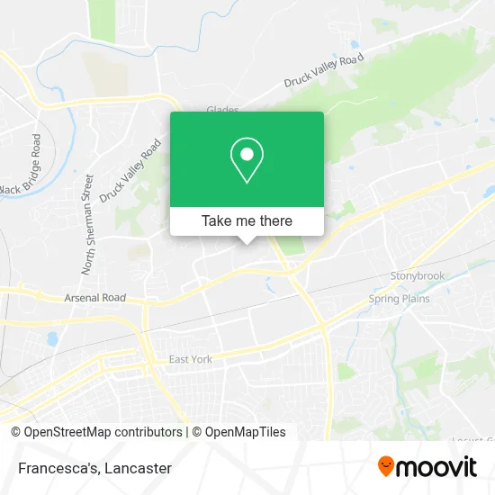 Francesca's map