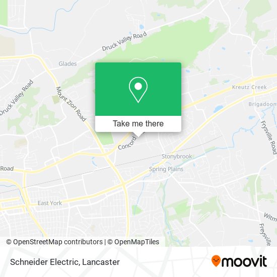 Schneider Electric map