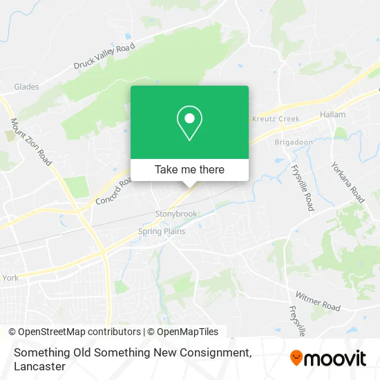 Something Old Something New Consignment map