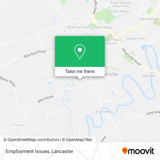 Mapa de Employment Issues