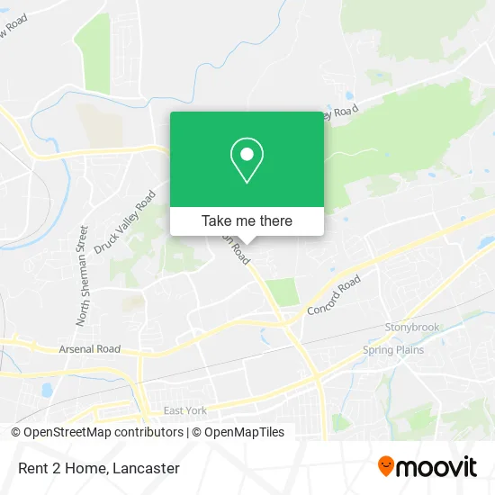Rent 2 Home map