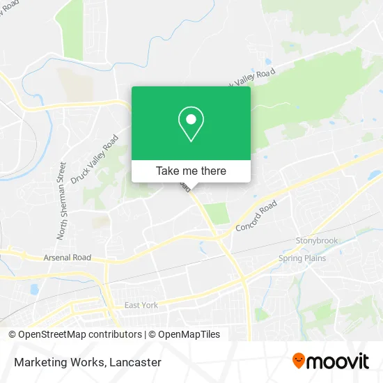 Marketing Works map