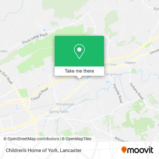 Mapa de Children's Home of York