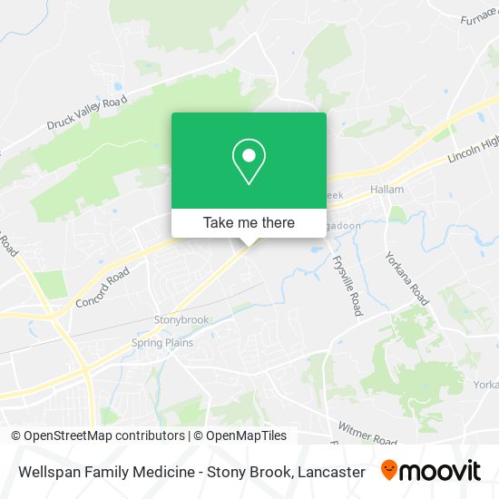 Wellspan Family Medicine - Stony Brook map