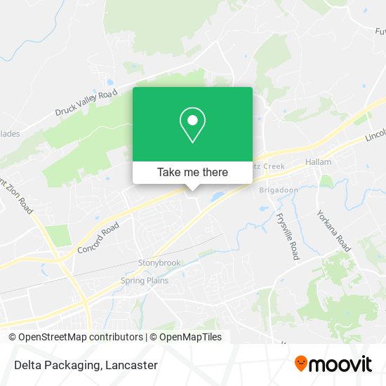 Mapa de Delta Packaging