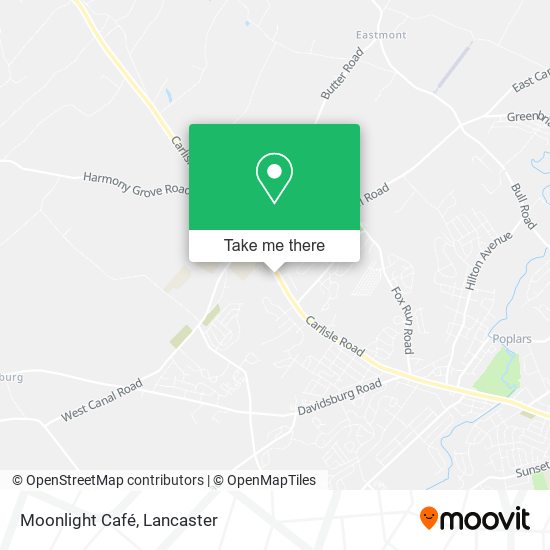 Moonlight Café map