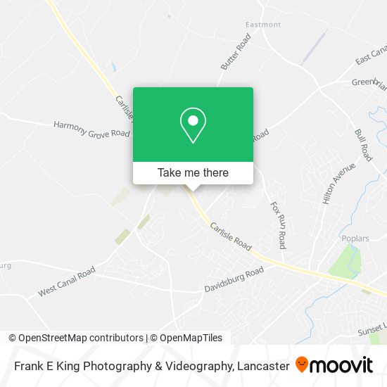 Mapa de Frank E King Photography & Videography