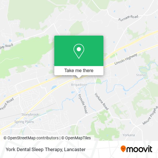 Mapa de York Dental Sleep Therapy