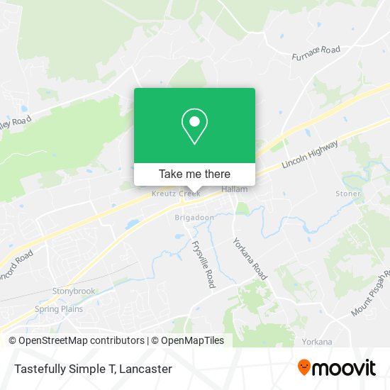 Tastefully Simple T map