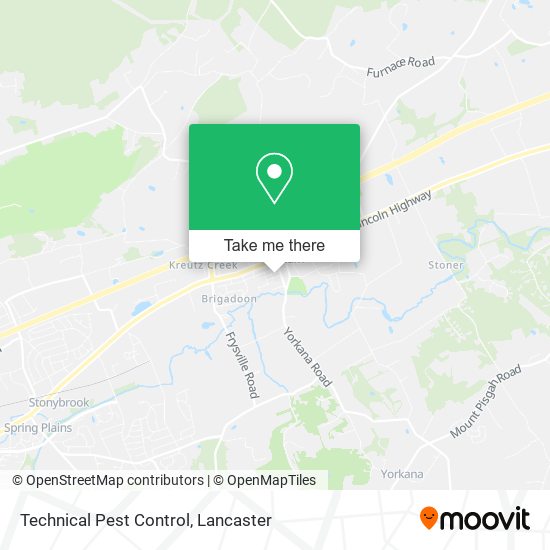 Mapa de Technical Pest Control