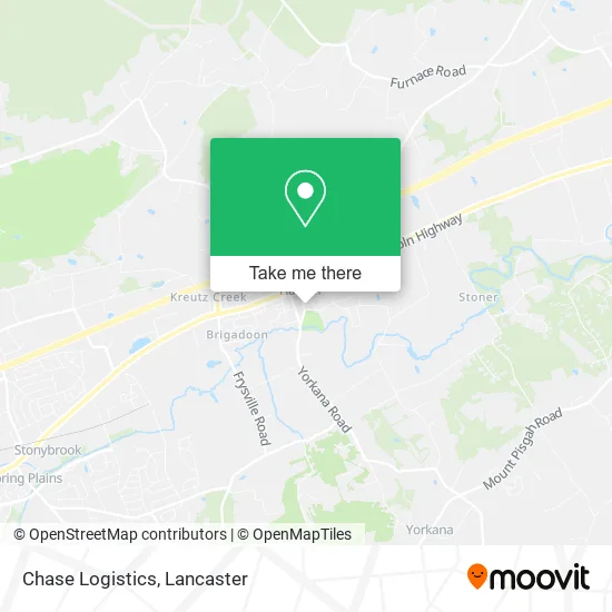 Chase Logistics map
