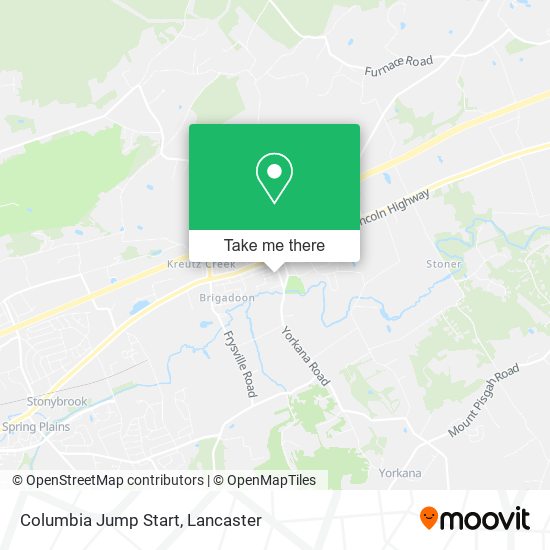 Mapa de Columbia Jump Start