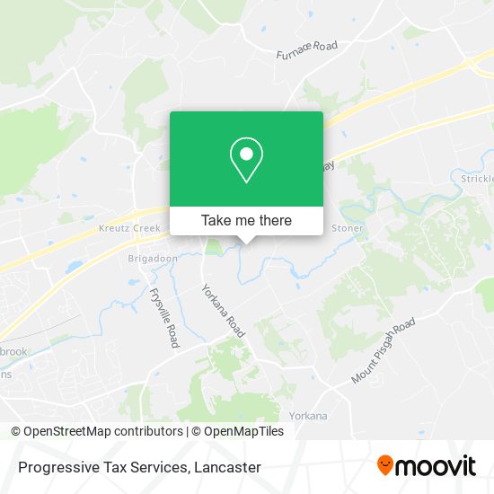 Mapa de Progressive Tax Services