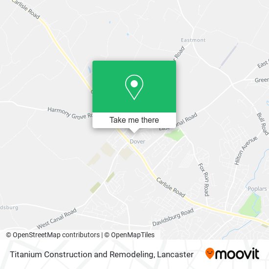Titanium Construction and Remodeling map
