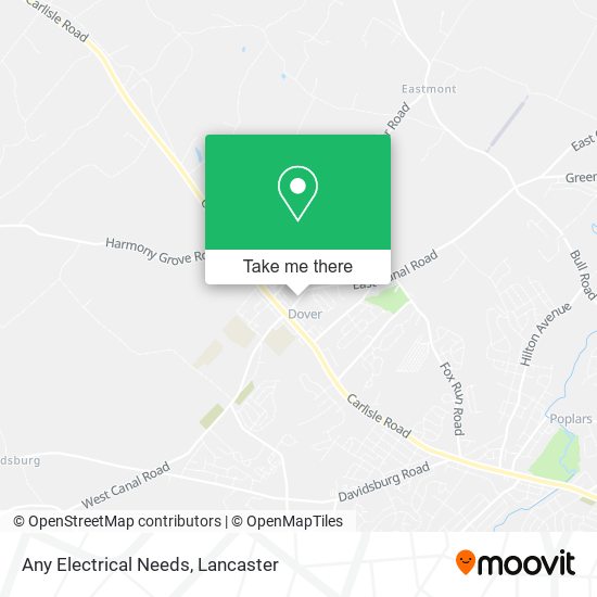 Any Electrical Needs map
