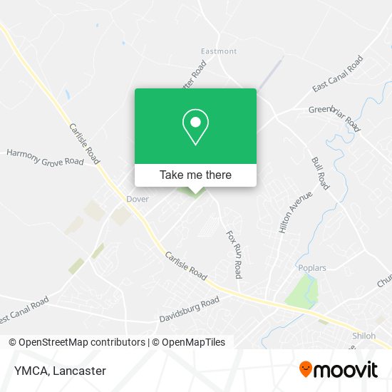 YMCA map