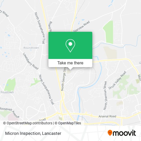 Micron Inspection map