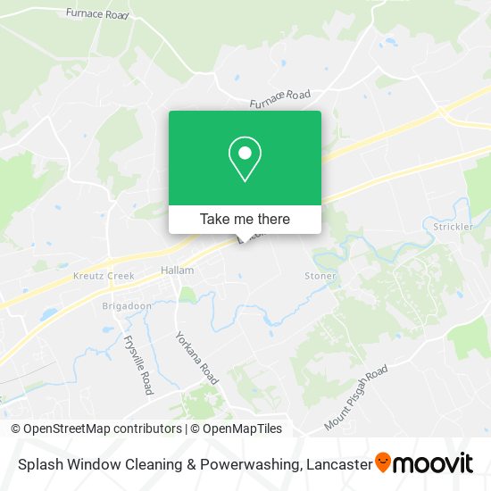 Mapa de Splash Window Cleaning & Powerwashing