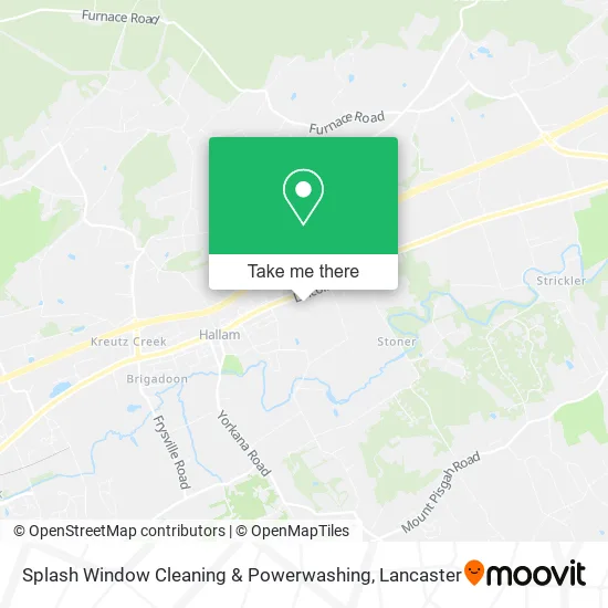 Splash Window Cleaning & Powerwashing map
