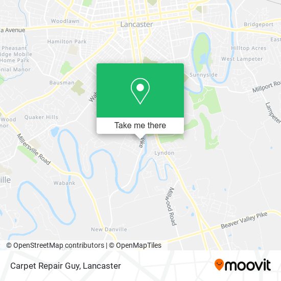 Carpet Repair Guy map