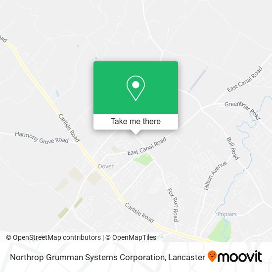 Northrop Grumman Systems Corporation map
