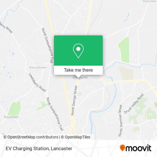 Mapa de EV Charging Station