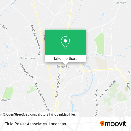 Fluid Power Associates map