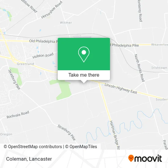 Coleman map