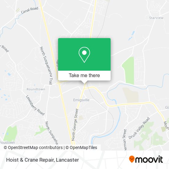 Hoist & Crane Repair map