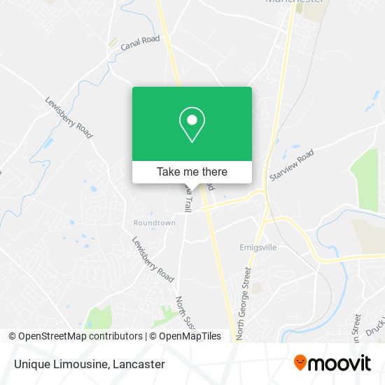 Unique Limousine map