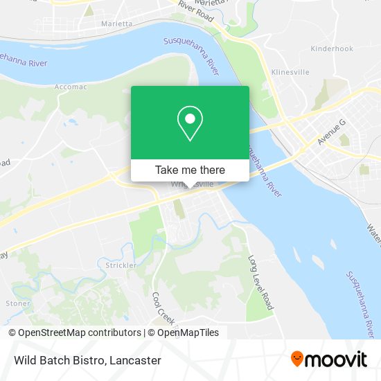 Mapa de Wild Batch Bistro