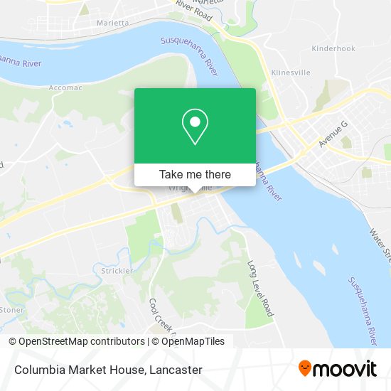 Columbia Market House map