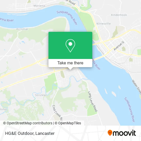 Mapa de HG&E Outdoor