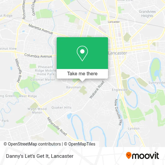 Danny's Let's Get It map