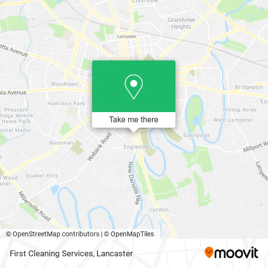 First Cleaning Services map