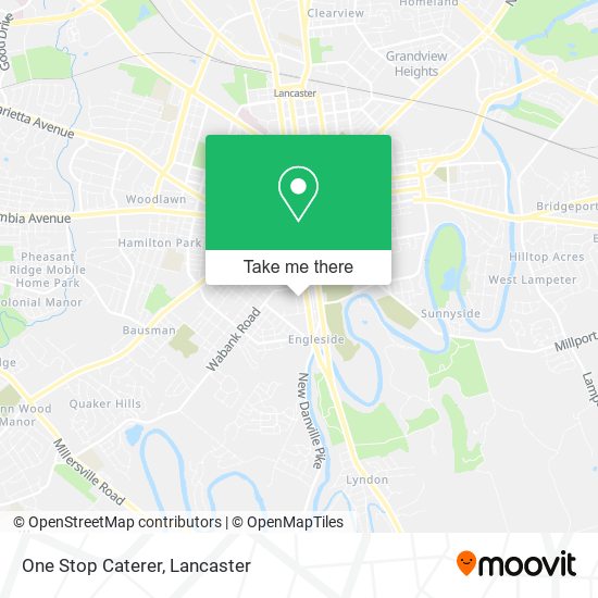Mapa de One Stop Caterer