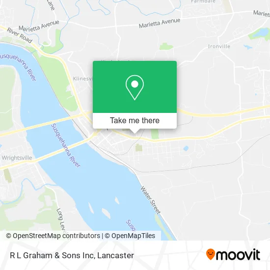 R L Graham & Sons Inc map