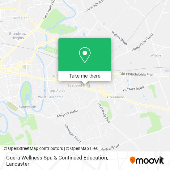 Mapa de Gueru Wellness Spa & Continued Education