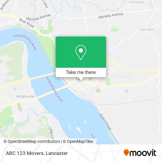ABC 123 Movers map